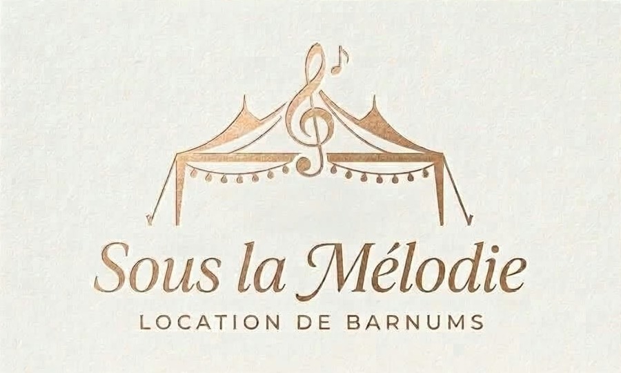 Carte de visite Sous la Mélodie – Location de barnums